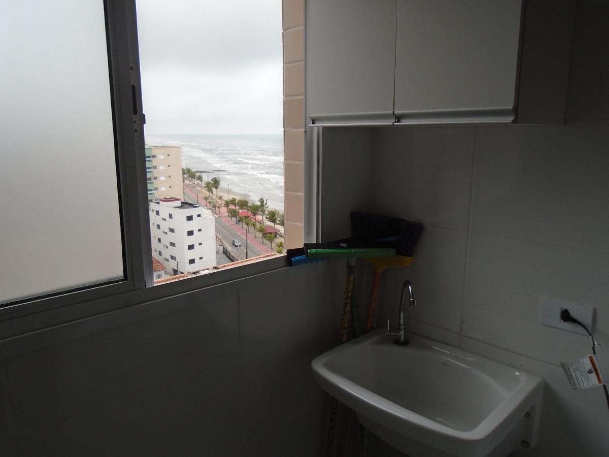 Apartamento Em Mongagua, Frente Ao Mar Exteriör bild